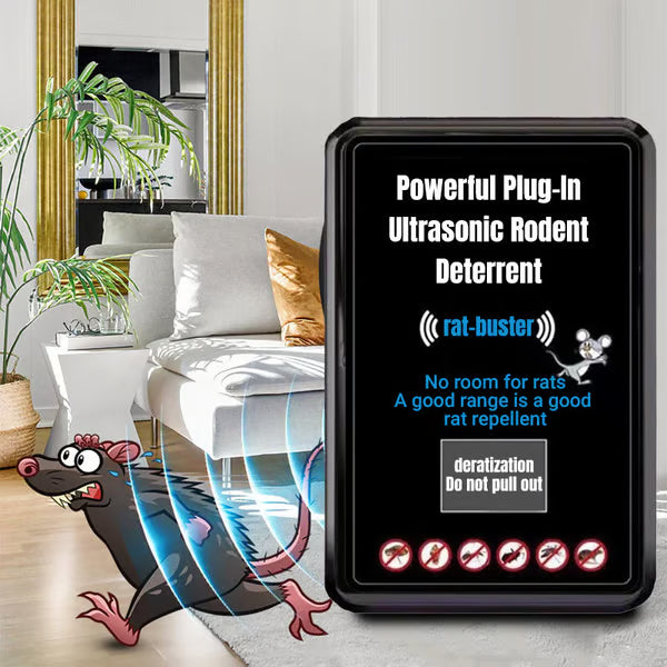 Powerful Plug-In Ultrasonic Rodent Deterrents