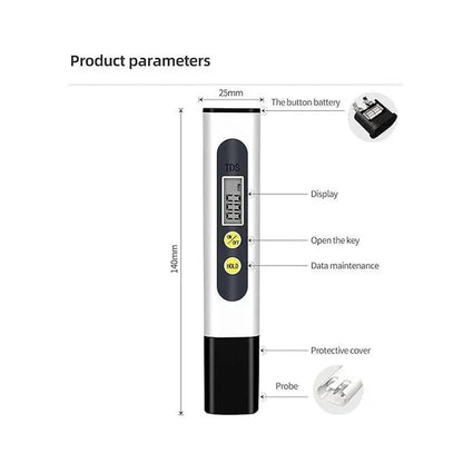 Water TDS Meter Tester