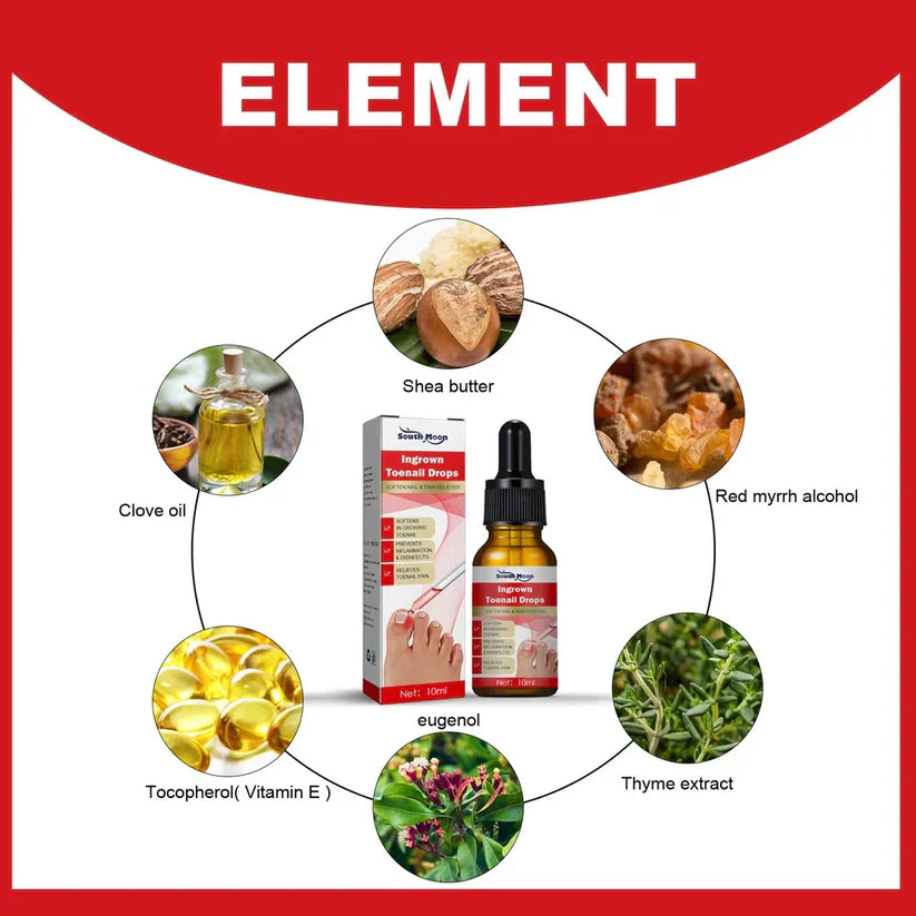 SouthMoon Ingrown Toenail Drops Nail Fungal Repair( BUY 1 GET 1 FREE)