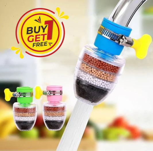 Carbon-Clean™ - Activated Charcoal Water Faucet Filter 💧✨ (Buy 1 Get 1 Free🔥🔥)
