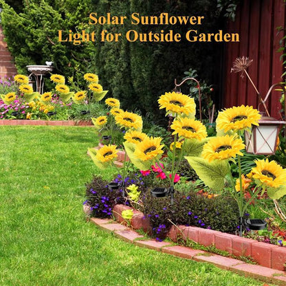 🌞Solar LED Sunflower Garden Lights