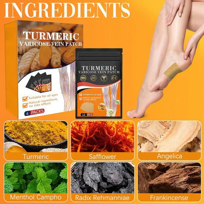 VeinEase™ -Turmeric Varicose Vein Patches